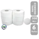 PAPEL HIGIENICO 200x6