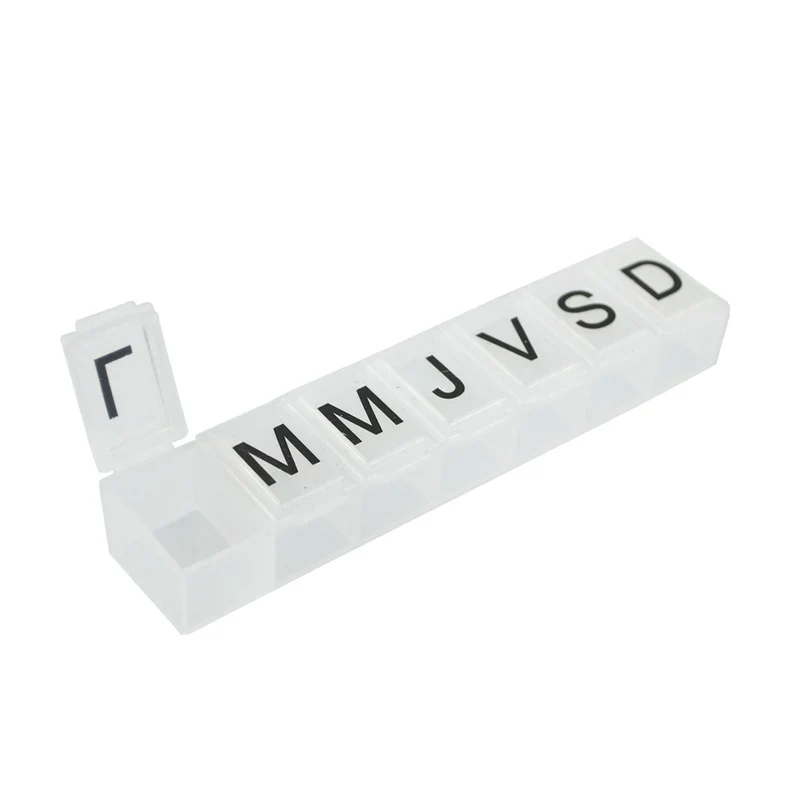 PASTILLERO 7 COMPARTIMENTOS