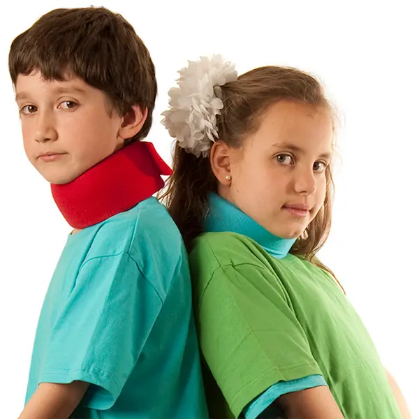 COLLAR CERVICAL BLANDO BLUNDING KIDS (Verde, 4-6 años)