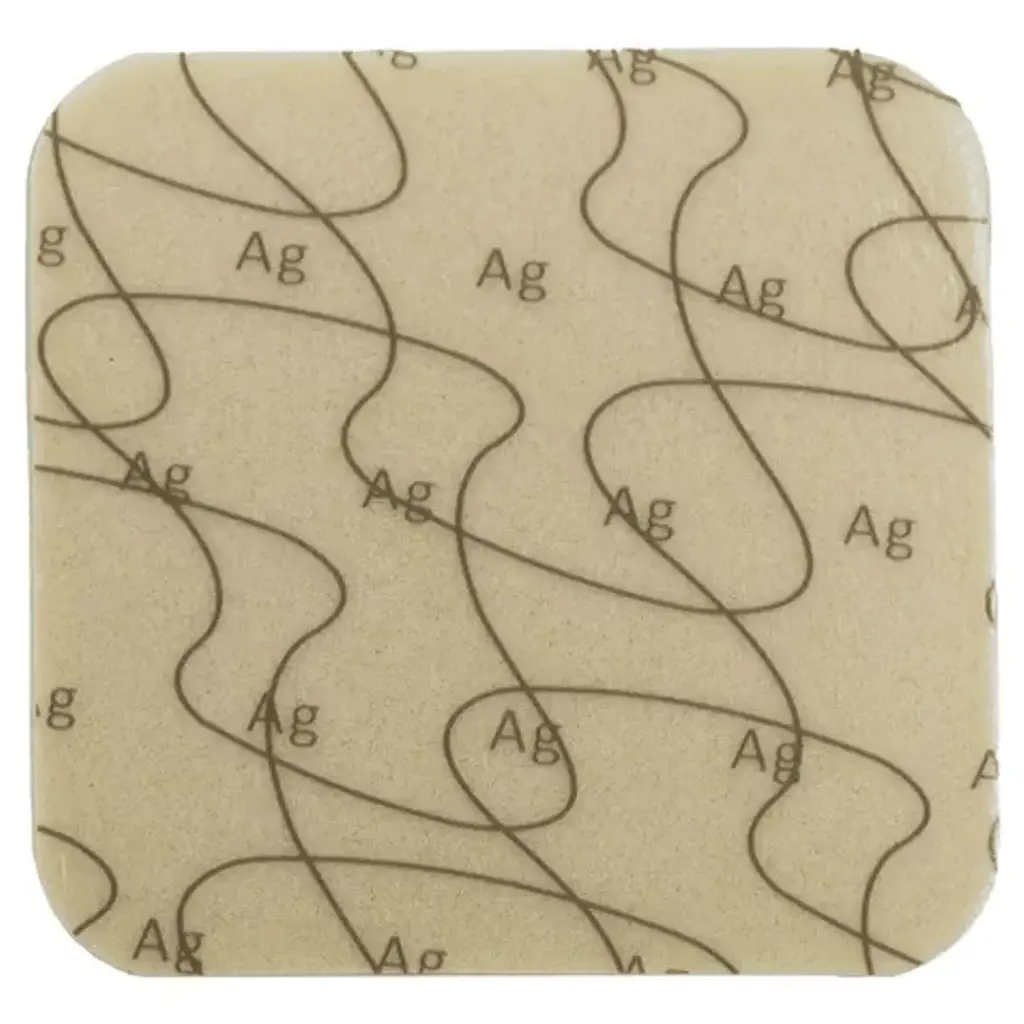 APOSITO ESPUMA HIDROFILICA + PLATA 10x10 CM